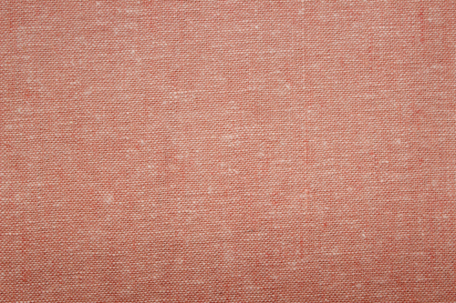 Leinen-/ Baumwollgemisch Essex Yarn Dyed coral (10 cm)